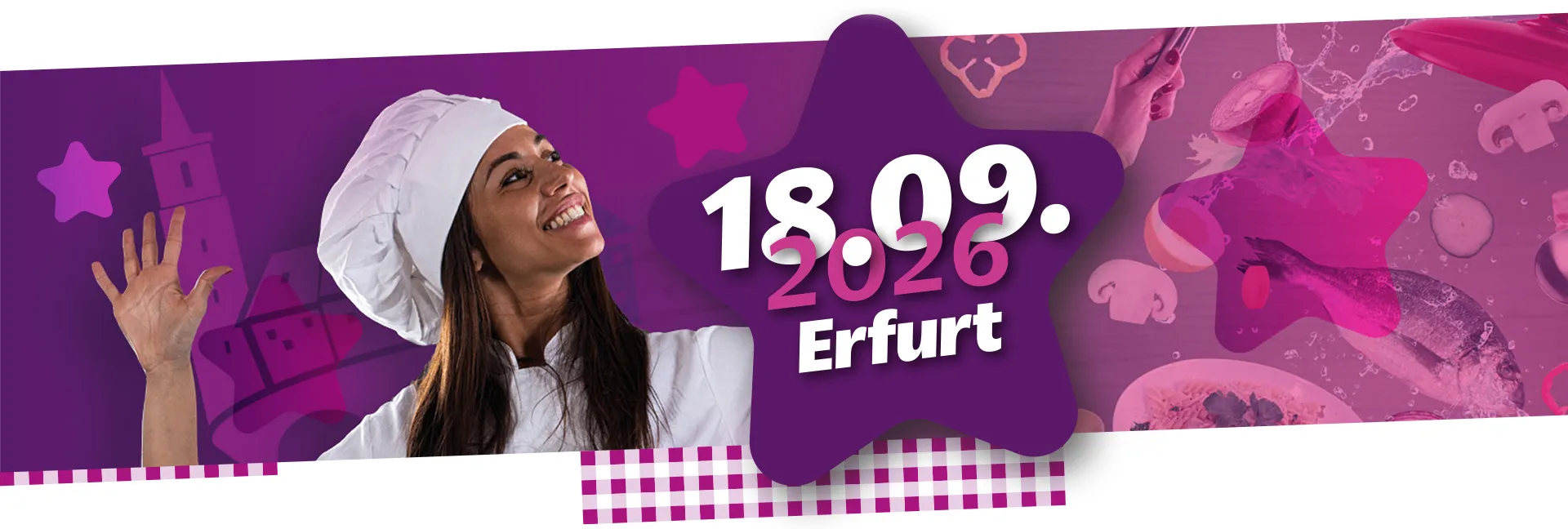 Banner für das Esstival Erfurt 2025